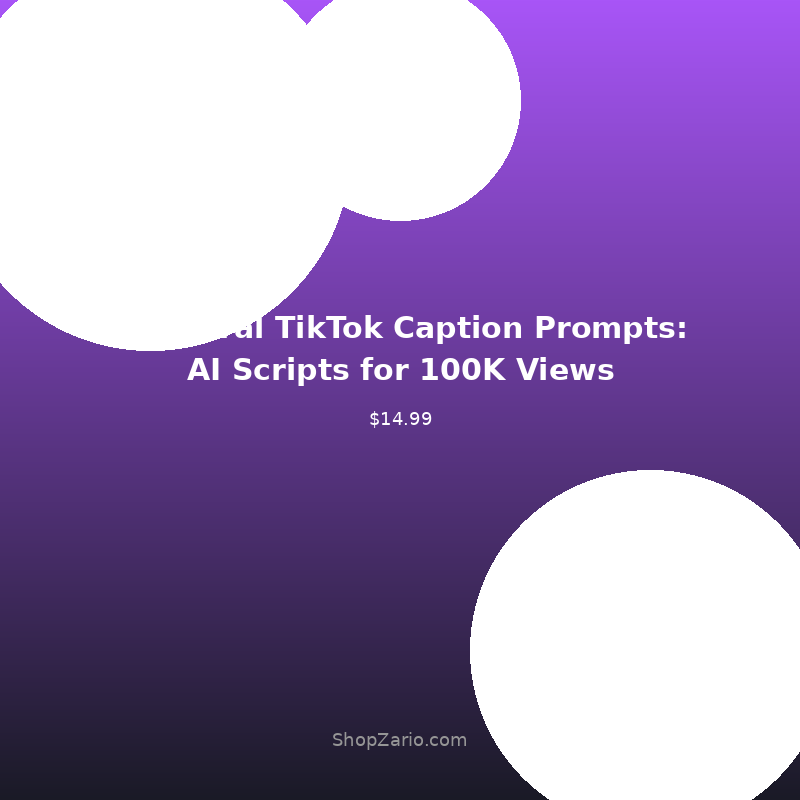 150 Viral TikTok Caption Prompts: AI Scripts for 100K Views